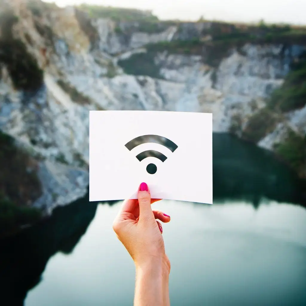 Balancing Wi-Fi Technology With Tranquil Nature: A Modern Reflection. balancing wi-fi technology with tranquil nature: a modern reflection.