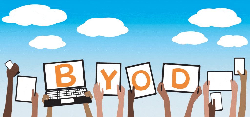 inclusive tech: byod for diverse connectivity and collaboration. security.