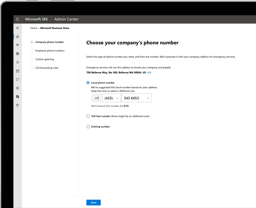 Microsoft 365 Business Voice
