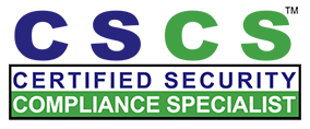 the certified security company logo