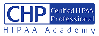 the certified hipaa professional logo