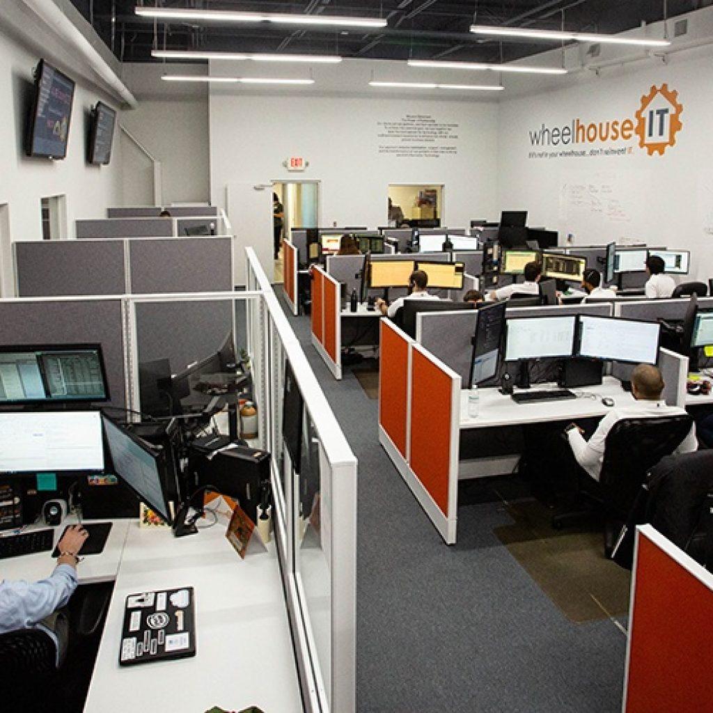 inside our new york office.