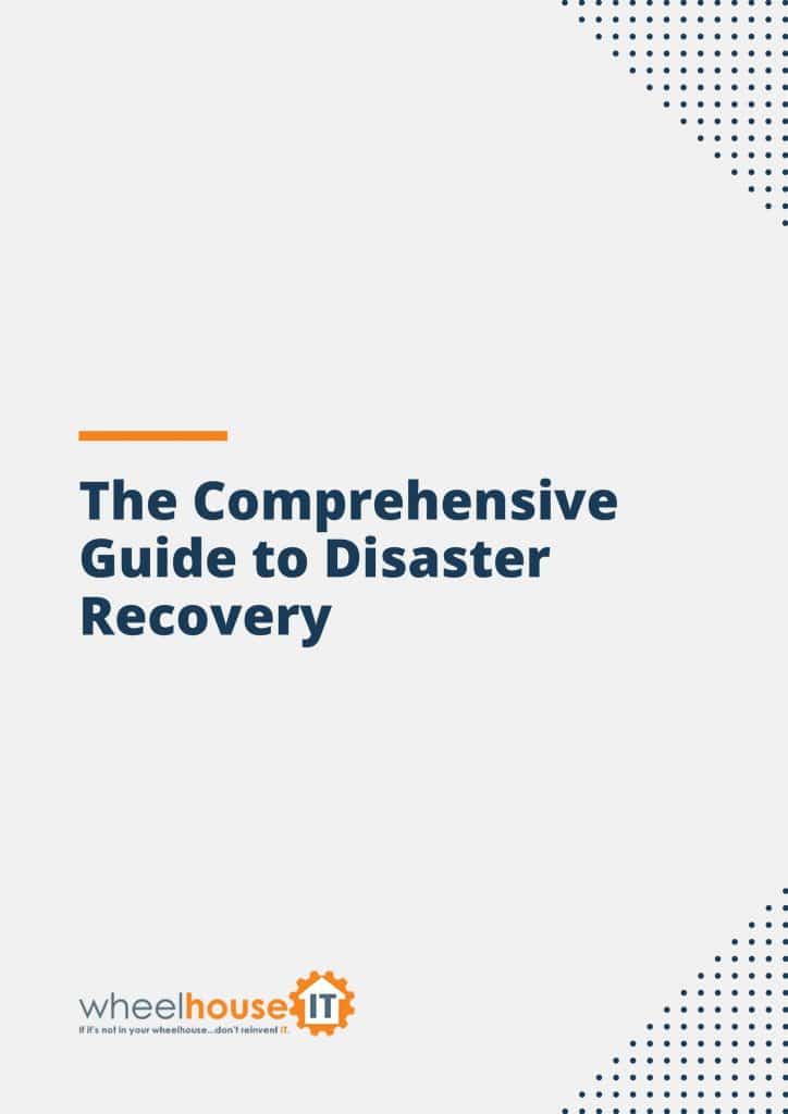 the cover of the book, the compreensive guide to disaster recovery