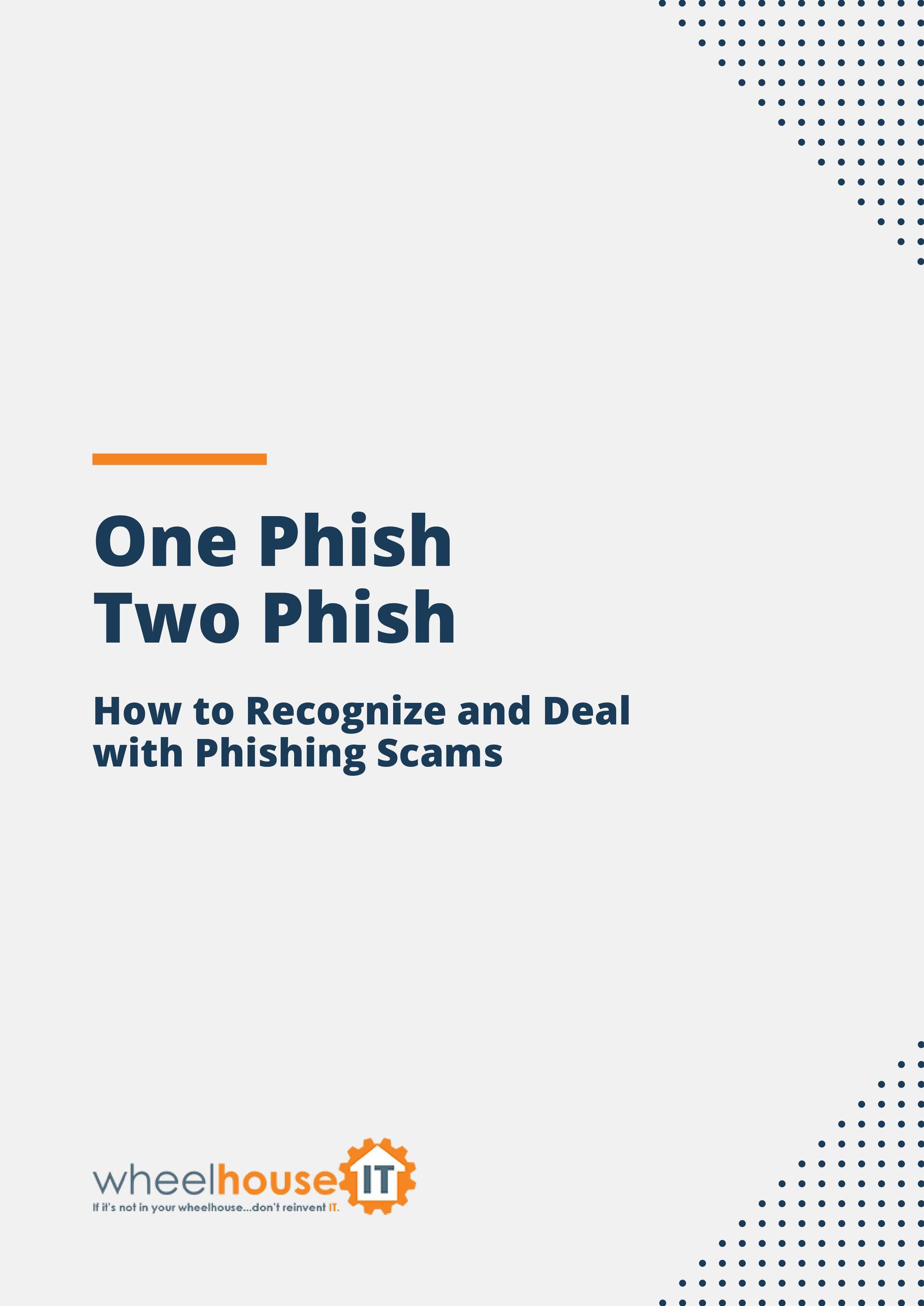 how to recognize phishing scams