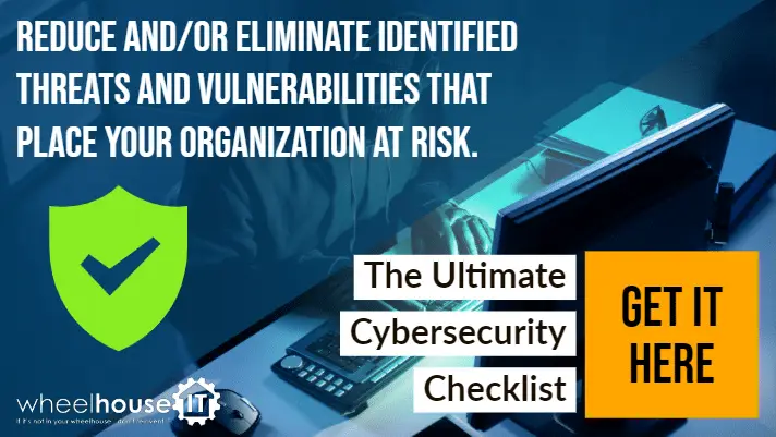 cybersecurity checklist