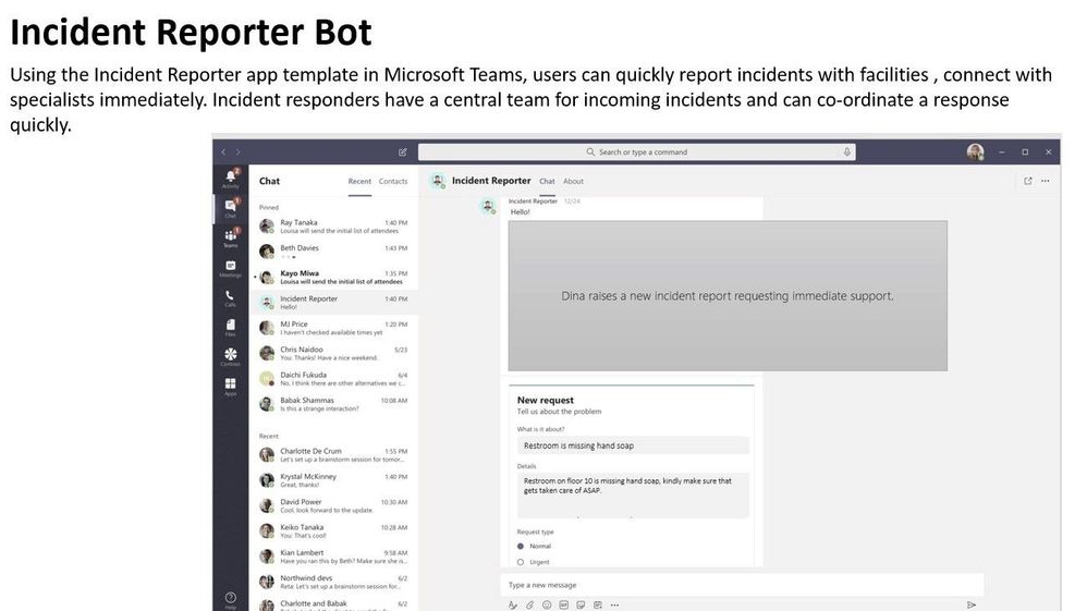 Incident report bot