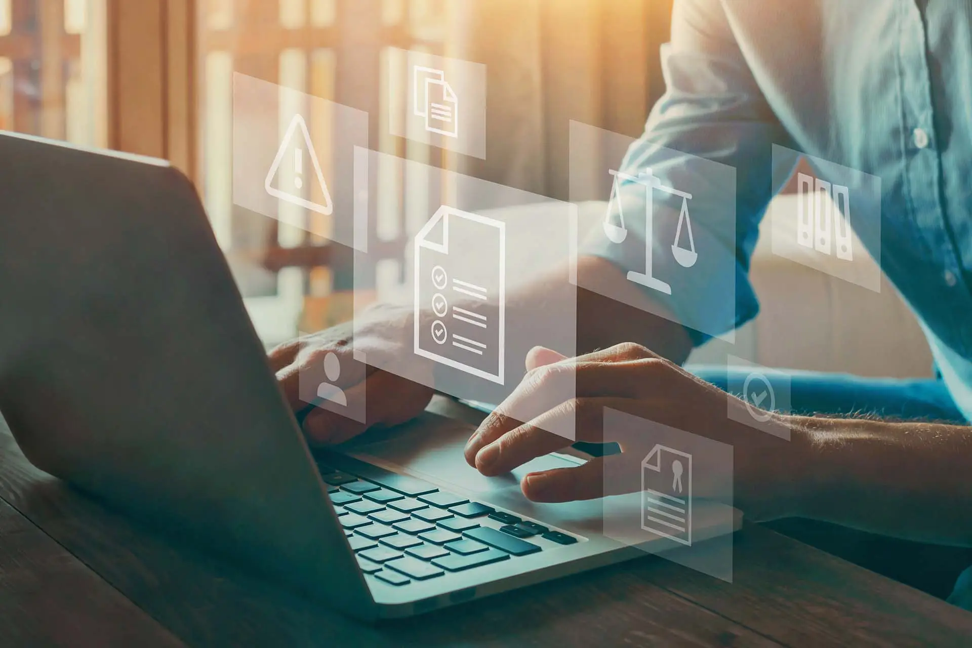 transforming business technology. compliance as a service. compliance monitoring & reporting