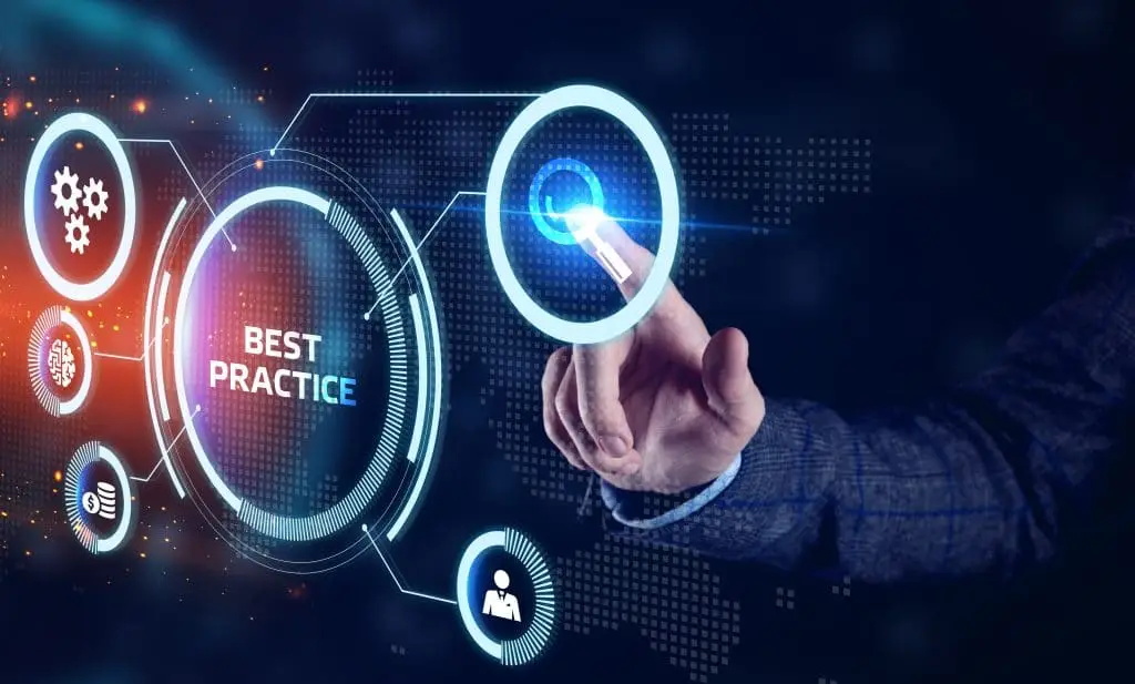 Cutting-Edge Tech Interface For Best Practices, Promoting Efficiency And Collaboration In Business Strategies. cutting-edge tech interface for best practices, promoting efficiency and collaboration in business strategies.