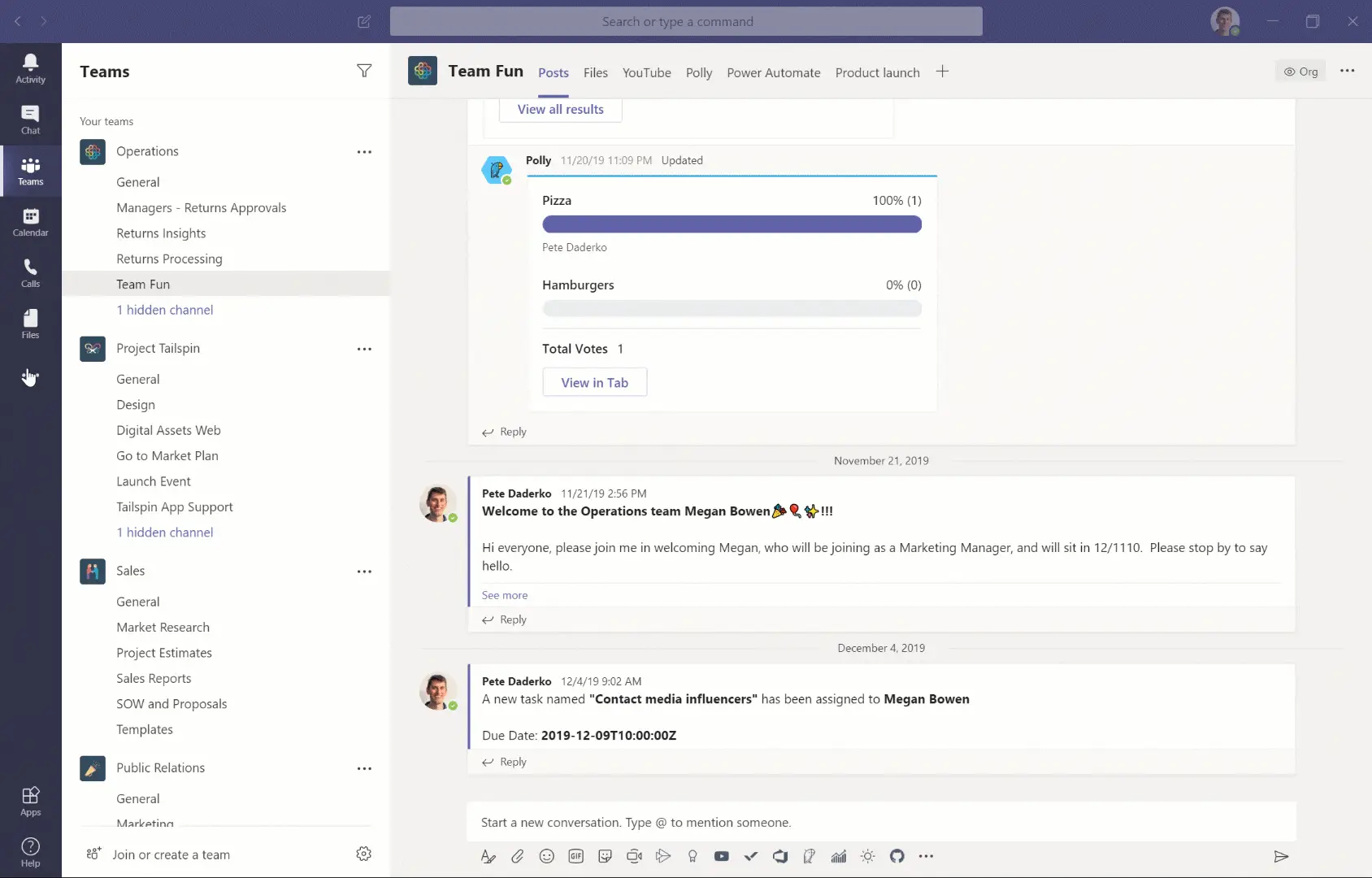Microsoft Teams Apps