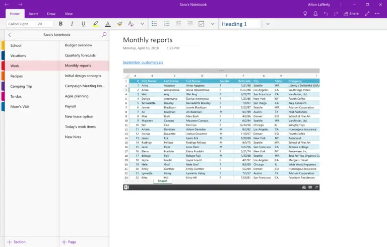 Onenote 2016 onenote 2016