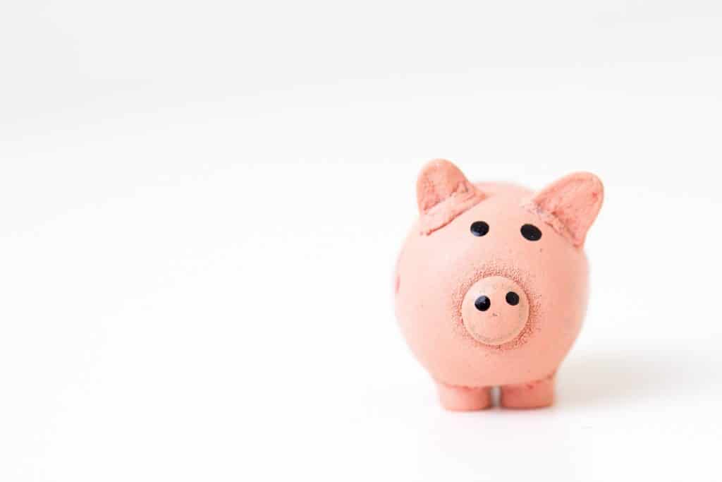 charming pink piggy bank for fun savings and financial education.