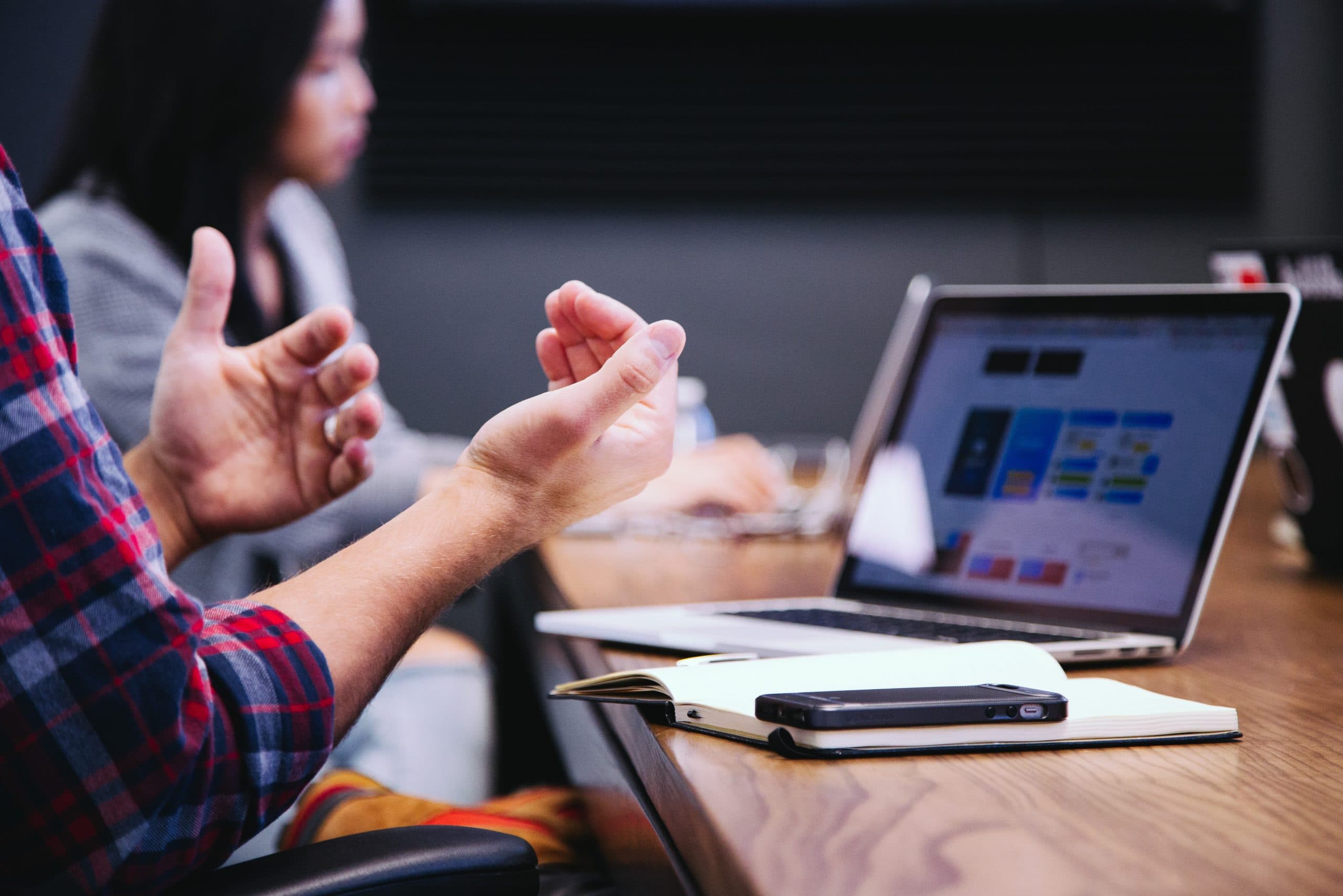 dynamic gestures and teamwork in modern office collaboration.