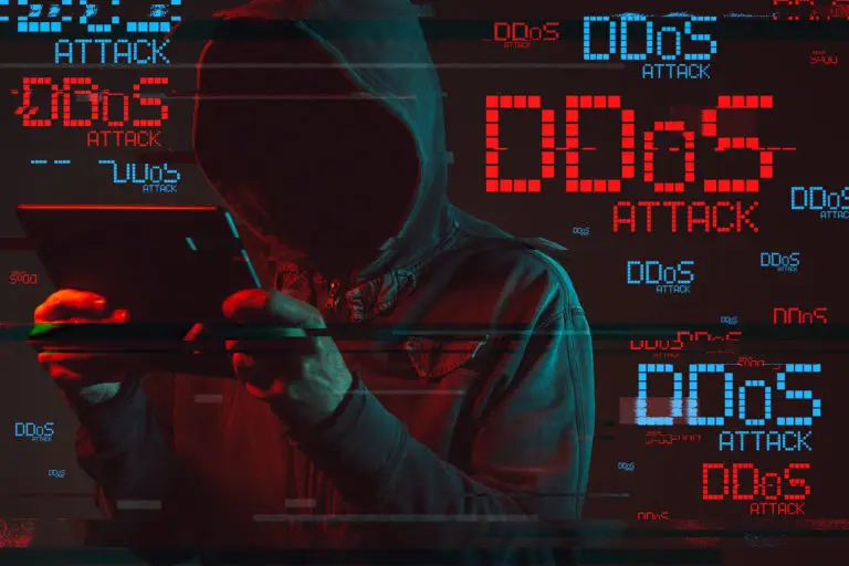 Unveiling The Threat: Faceless Figure Orchestrates Ddos Attack With Glitch Effects. unveiling the threat: faceless figure orchestrates ddos attack with glitch effects.