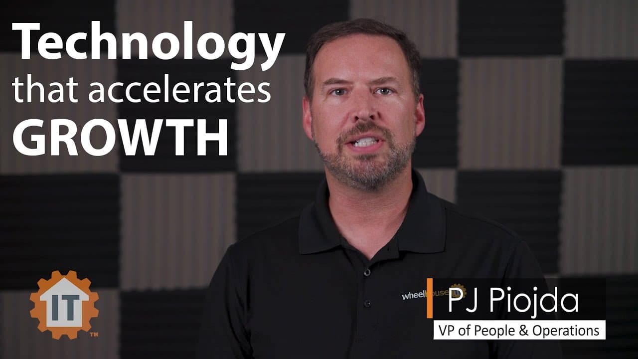 professional speaker discussing technology for business growth at wheelhouse it.