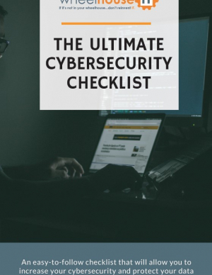 Cybersecurity Checklist Cybersecurity Checklist